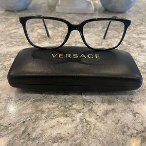 Versace Women's Glasses in Classic Black